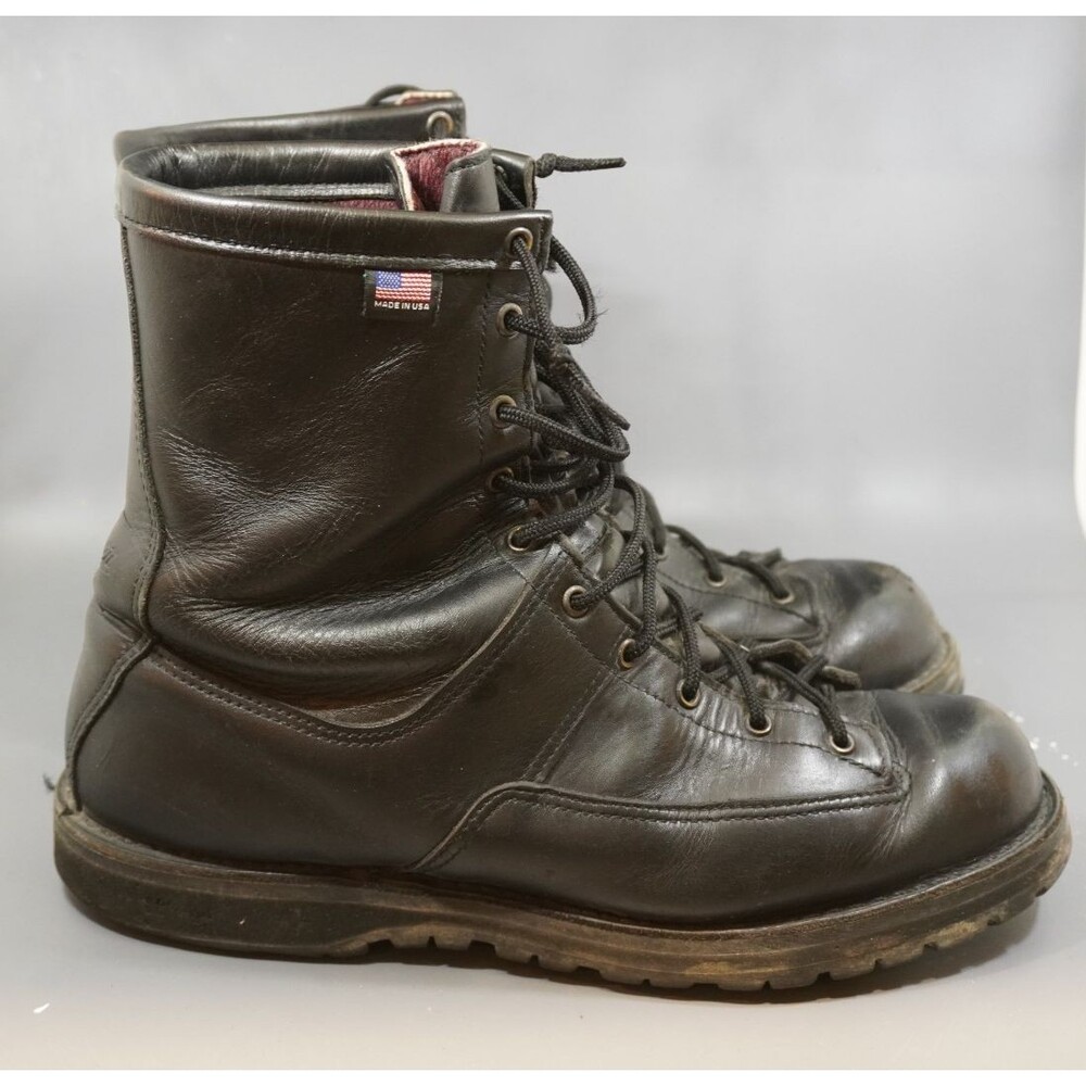 Danner Recon 8” Black 200G Boots Mens 13 EE Wide GoreTex Thinsulate USA Vibram